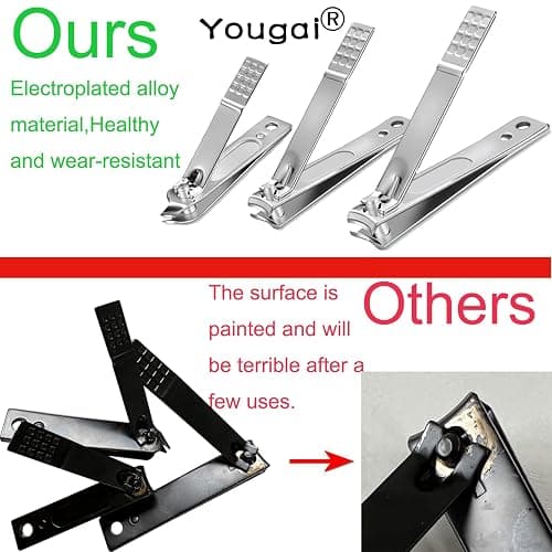 Nail Clippers Set Fingernail and Toenail Clipper Cutters, 18Pcs Manicure Pedicure Kit Professional Grooming Kits, Nail Care Tools with Travel Case Stocking Stuffers Gifts for Men Women Parent thumbnail 6