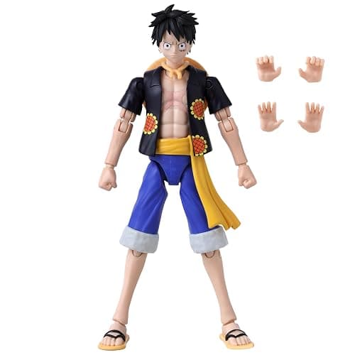 ANIME HEROES - One Piece - Monkey D. Luffy Dressrosa Verison Action Figure thumbnail 6