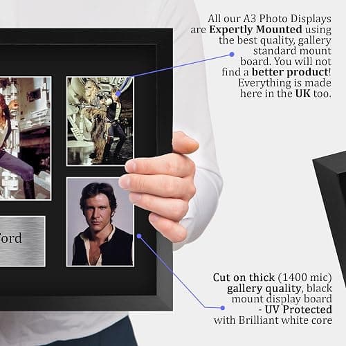 HWC Trading FR A3 Harrison Ford Gifts Printed Signed Autograph Picture Display for Movie Memorabilia Fans - A3 Framed thumbnail 4