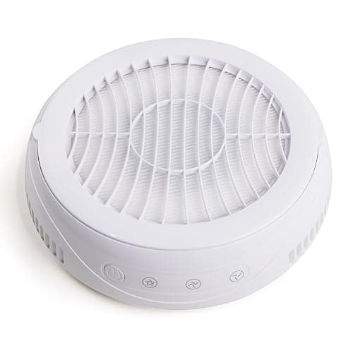 Goodoo Nail Dust Collector, Compact Nail Dust Collector for Beginner with Reusable Filter for Acrylic Nail Polishing Manicure Dust Collector Nail Tech Salon Home - Image 1