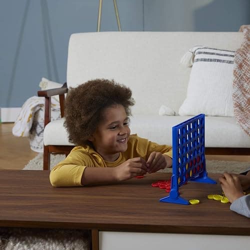Hasbro Gaming Connect 4 Classic Grid,4 in a Row Game,Strategy Board Games for Kids,2 Player .for Family and Kids,Ages 6 and Up thumbnail 10