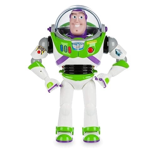 Disney Store Official Buzz Lightyear Interactive Talking Action Figure from Toy Story, Features 10+ English Phrases, Interacts with Other Figures and Toys thumbnail 3