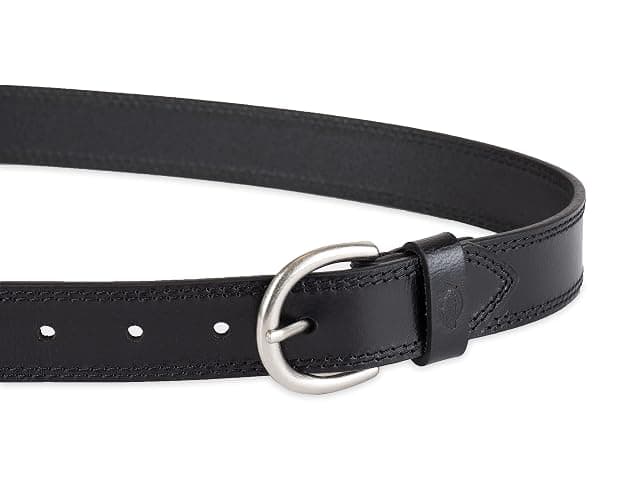 Dickies womens Casual Leather Jean Workwear Belt With Round Harness Buckle thumbnail 3