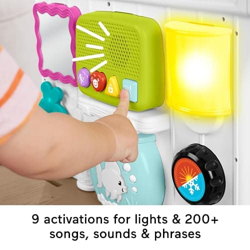 Fisher-Price Baby Learning Toy Laugh & Learn Ultimate Playhouse with Smart Stages & 9 Pretend Play Accessories, Infants & Toddlers Ages 6+ Months thumbnail 4