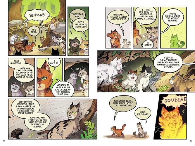 Warriors Graphic Novel: The Prophecies Begin, Part Three of Three: A Full-Color Graphic Novel Adaptation of the Warriors Cats Series thumbnail 4