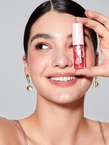 SHEGLAM Jelly Wow Hydrating Non-Sticky Lip Oil Moisturizing Plumping Lip Gloss - Berry Involved thumbnail 3