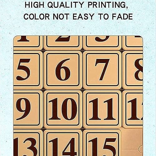 LiangCuber QY Toys 5x5 Klotski Puzzle Magnetic Sliding Number Puzzle ABS Brain Teasers Toy Tangram Jigsaw Intelligence (24-Digit Version) thumbnail 5