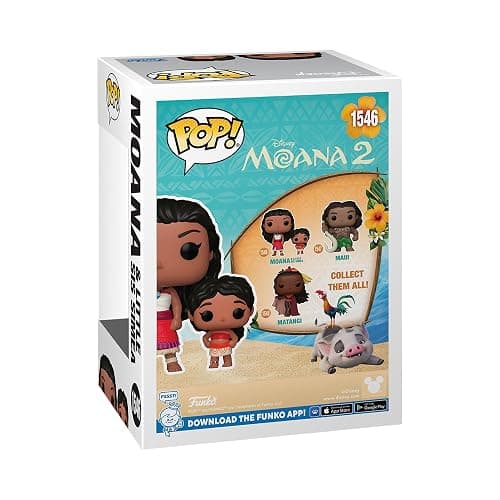 Funko POP & Buddy: Moana 2 - Moana & Simea - Collectable Vinyl Figure - Gift Idea - Official Merchandise - for Kids & Adults - Movies Fans - Model Figure for Collectors and Display thumbnail 3