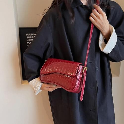PU Leather Tote Bag for Women with 2 Removable Straps and Zipper Closure thumbnail 7