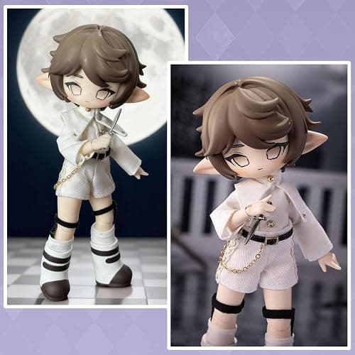 BJD Dolls BJD Blind Box 1/12 Ball Jointed Doll Dress Up Dolls Collectible Figures Collection Gift Toys for Party Birthday Ages 15 and Up Costume Included Collectible Figure, Arcane Circuit 1 BOX thumbnail 5