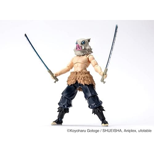 Ultimate Legends - Demon Slayer - Inosuke 5" Action Figure | Demon Slayer Kimetsu No Yaiba 5 Inch Action Figure Ultimate Legends HD - Inosuke Hashibira Masked thumbnail 4