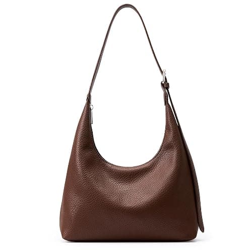 KALIDI Crescent Tote Bag, Women Underarm Hobo Everyday Zipper Handbag Work | Soft Vegan Leather 10" Adjustable Shoulder Trendy Purse for Evening Shopping Travel Vacation Commute Casual - Image 1