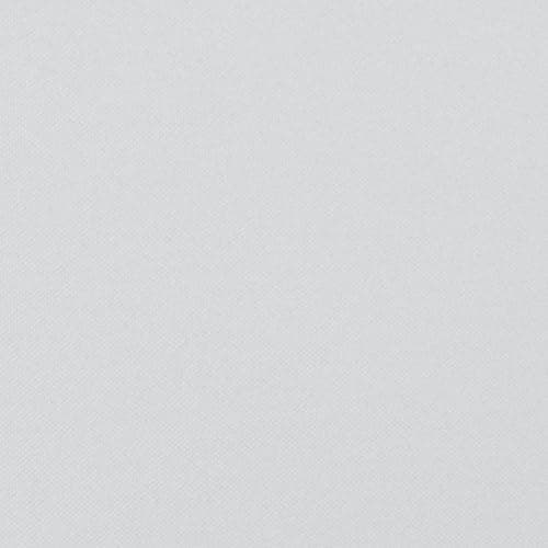 EMMA + OLIVER Upholstered Twin Size Headboard with Nailtrim in White Fabric thumbnail 5