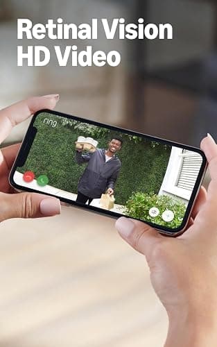 Ring Video Wired Doorbell (newest model), Home or business security, Two-Way Talk, advanced motion detection, HD camera and real-time alerts to monitor your front door (wiring required) thumbnail 4