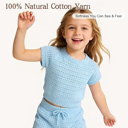 Katech 1OO% Cotton Yarn for Crocheting & Knitting–Baby Cotton Yarn (D) | 12-Color of 137 Yards/1.76 oz Sport Weight CYC #2-Soft & Breathable-Ideal for Dishcloths, Baby Clothes, Potholders & Crafts thumbnail 3