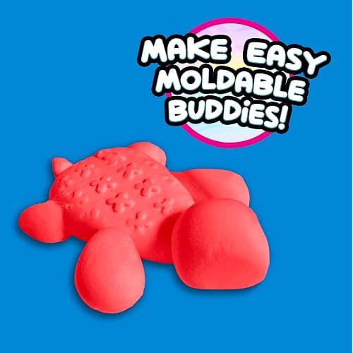 COMPOUND KINGS Fluffy Butter Cloudz Compound Bucket for Girls & Boys | Sensory Toys | Non-Toxic & Non-Sticky | Stress Relieving Tactile | (Red Cherry) thumbnail 3