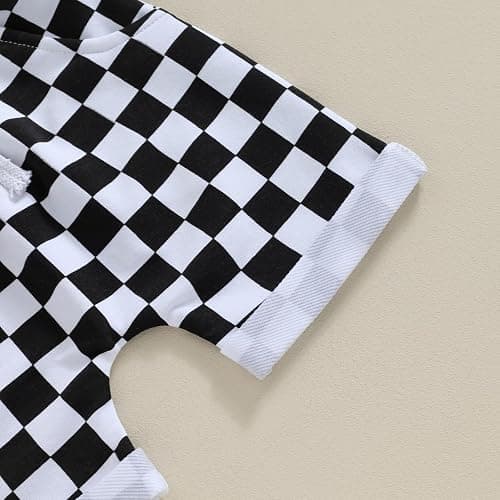 Toddler Baby Boy Summer Outfit Short Sleeve Hooded Stripes Top Casual Shorts Set Infant Newborn Clothes 6 12 18 24 Month thumbnail 7