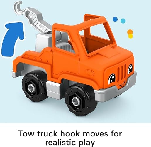 Fisher-Price Little People Toddler Playset Activity Vehicles Toy Set with 10 Toys for Preschool Pretend Play Ages 1+ Years thumbnail 4