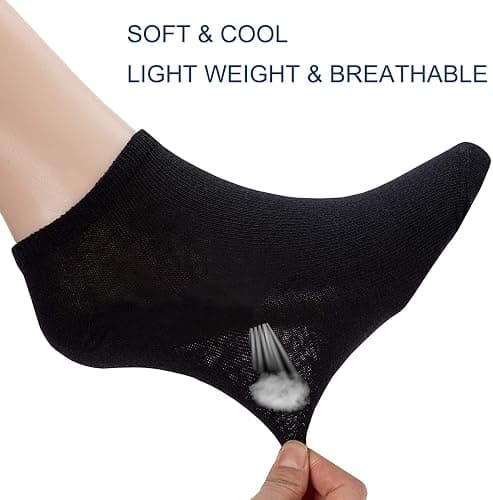 14 Pairs Low Cut Ankle Socks for Men/Women Thin Athletic Sock Pack Socks thumbnail 4