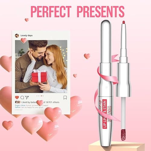iMethod Lip Liner Stain - Lip Stain, 2-In-1 Dual-Ended Peel Off Lip Stain with Tweezer, Natural Long Lasting Peel Off Lip Liner, Easy to Use for All Skin Types, Stay All Day, Nude Pink thumbnail 9