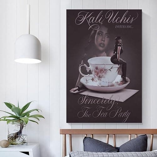 KBBYT Kali Uchis Sincerely Music Album Poster Canvas Wall Art Print For Room Aesthetic And Decor Poster For Bedroom Living Room Bathroom Kitchen Office Decor 12x18inch(30x45cm) Unframe-style thumbnail 5