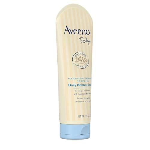 Aveeno Baby Daily Moisture Lotion with Natural Colloidal Oatmeal & Dimethicone, Fragrance-Free, 8 oz thumbnail 9