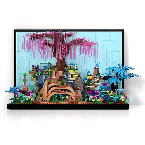 Micro Brick Tree of Life Building Set, Creative Nature World Model, 3D Wall Art Home Office Decoration or Table Display, Collectible Display Set, Ideas Gift Building Toy for Adults,Teens Ages 8+ Kids thumbnail 7