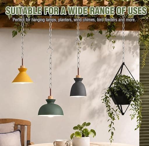 20PCS Heavy Duty Metal Space Saving Closet Chain Hangers | Retractable Multi-Loop Clothes Organizer for Home Wardrobe, Dorm & Travel | Durable Rust-Resistant Space-Saving Closet Storage thumbnail 7
