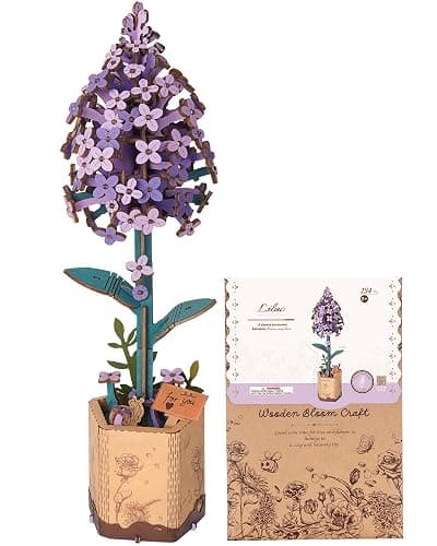 Wooden Flower Puzzle - Image 1