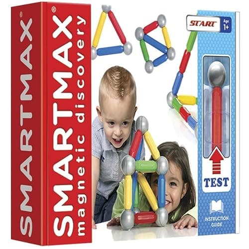 SMARTMAX - Start, Magnetic Discovery Construction, Ages 1-6 Years, Blue,green,orange,pink,purple,red,white thumbnail 7