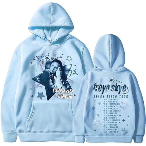 Fre-ya Skye Stars Align Tour Sweatshirt,Oversize Concert Merch Hoodie Merch Costume Pop Fan Sweatshirts Y2K Sweatshirts - Image 1