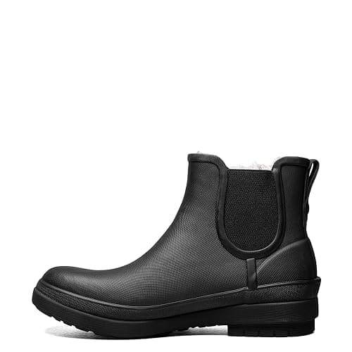 BOGS Women's Amanda Plush II Chelsea Boot - 12 - Black thumbnail 4