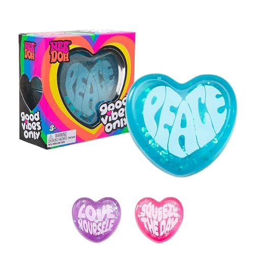 Schylling Needoh Good Vibes Only - Sensory Squeeze Toy - Colors May Vary - Image 1