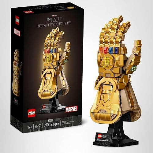 LEGO Marvel Infinity Gauntlet Set 76191 Collectible Thanos Glove with Infinity Stones, Building Set, Avengers Gift Idea for Adults and Teens, Model Kits for Decoration and Display thumbnail 8