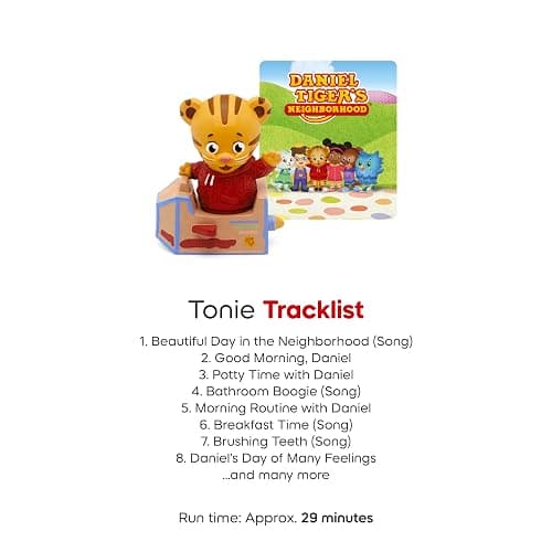 Tonies Daniel the Tiger Audio Toy Figurine from Daniel Tiger's Neighborhood thumbnail 5