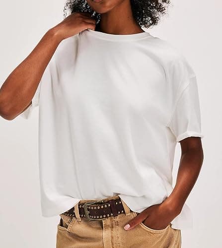 Women Butterfly Shirts Top Short Sleeve Sheer Cutout Tee Tops Y2k Vintage Oversized Summer Blouse thumbnail 3
