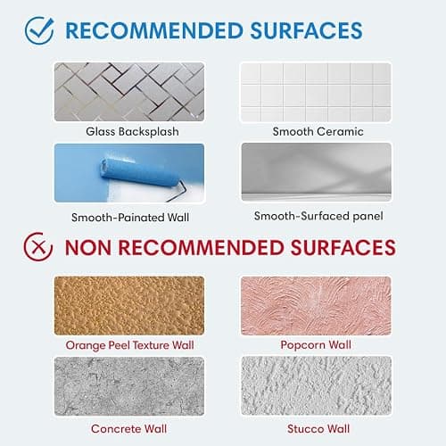 COMSTICKC Upgraded Thicker Pink Peel and Stick Backsplash Tiles for Kitchen, 10 Pcs of 12''x12'',3D Peel and Stick Tiles for Wall Removable Vinyl Backsplash Kitchen Bathroom Waterproof thumbnail 9