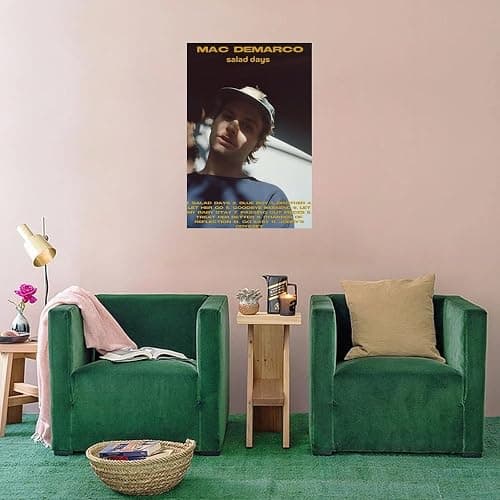 Salad Days By Mac DeMarco Canvas Poster Print Wall Art Decor Paintings for Living Room Bedroom Decoration Unframe-style 12x18inch(30x45cm) thumbnail 4