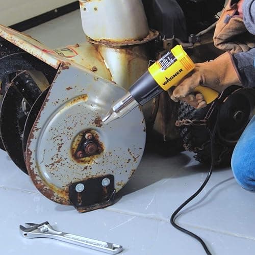 Wagner Spraytech 2417344 HT1000 Heat Gun Kit, 3 Nozzles Included, 2 Temp Settings 750ᵒF & 1000ᵒF, Great for Shrink Wrap, Soften Paint, Bend Plastic Pipes, Loosen Bolts and More thumbnail 6