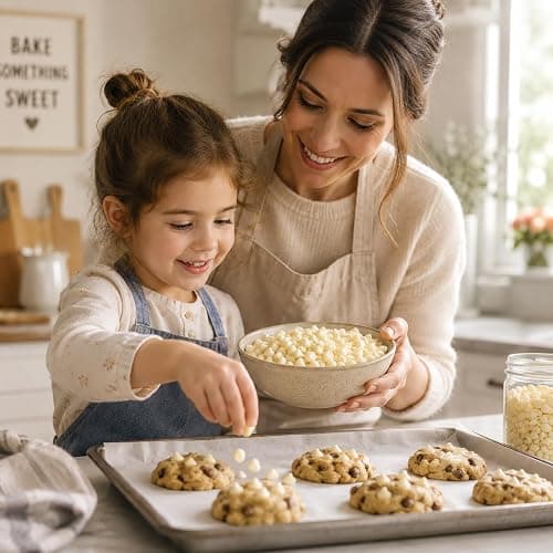 Premium White Chocolate Baking Chips – Creamy Sweet Confection Chips for Cookies, Baking, Melting & Desserts (5 lb) thumbnail 5
