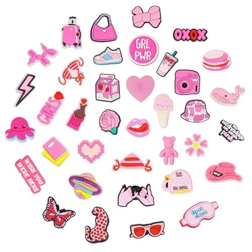 AUAUY Shoe Charms for Clog, Shoes Decorations for Girls Boys | Shoe Charms Accessories, Cute Cartoon Charms for Kids Girls Woman Adults Party Decorations, Birthday, Christmas thumbnail 7