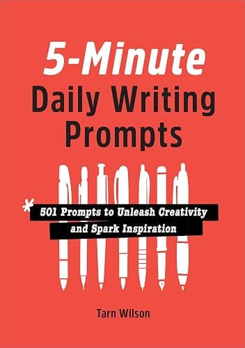5-Minute Daily Writing Prompts: 501 Prompts to Unleash Creativity and Spark Inspiration - Image 1