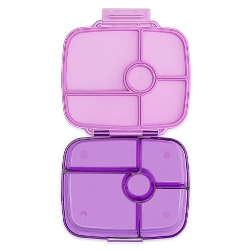 Yumbox Go Leakproof Bento Lunch Box, 5 Compartments, Kyoto Purple | Deep Portioned Tray | Removable Silicone Gasket | Lightweight Construction | Fits Most Lunch Bags | Easy-Clean Design thumbnail 5