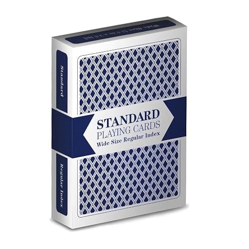 Brybelly Single Blue Deck, Standard Playing Cards (Wide Size, Regular Index) - Image 1