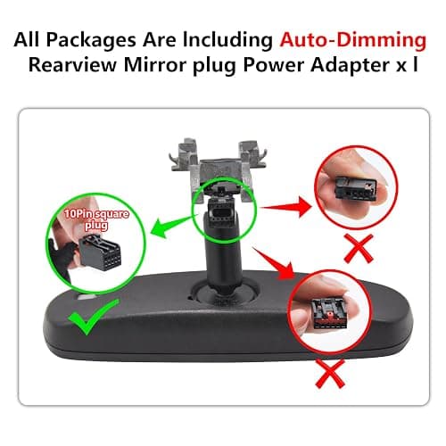 Mangoal Front 4K & Rear 1080P Dash Cam Custom fit for GMC Yukon, Yukon XL 2015 2016 2017 2018 2019 2020(Model D), Model D & Model C Have Same Models Years but Vehicle Sensor Cover are Different thumbnail 3