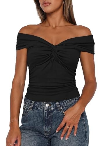 Darong Womens Off The Shoulder Size XS - Image 1