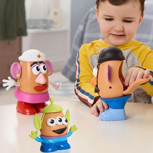 Potato Head Toy Story Yam Fam Set with Mr, Mrs, and Alien Tot, Toddler and Preschool Toys for Girls and Boys Ages 2+ (Amazon Exclusive) thumbnail 8