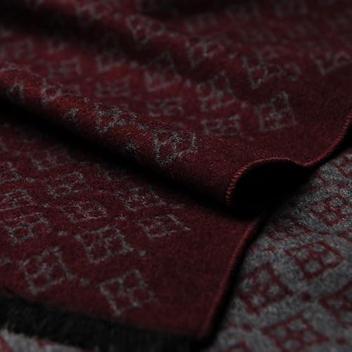 CUDDLE DREAMS Men's Silk Scarves for Winter, 100% Mulberry Silk Brushed, Luxuriously Soft & Warm, Decent Box Packed thumbnail 6