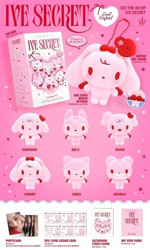 IVE The 4th EP Platform Limited Album XOXZ [IVE SECRET] EVIL CUPID Random Version (1ea) thumbnail 3