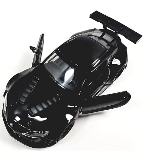 KiNSMART Toyota GR Supra Concept Racing Edition 1/36 Scale Diecast Race Car (Black) thumbnail 4
